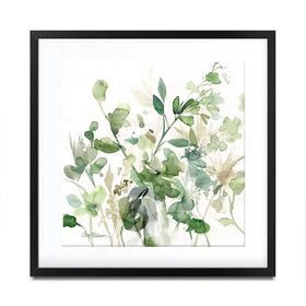 Sage Garden 1 Square Framed Art Print Sage Garden 1 Square Framed Art Print wall art product Carol Robinson