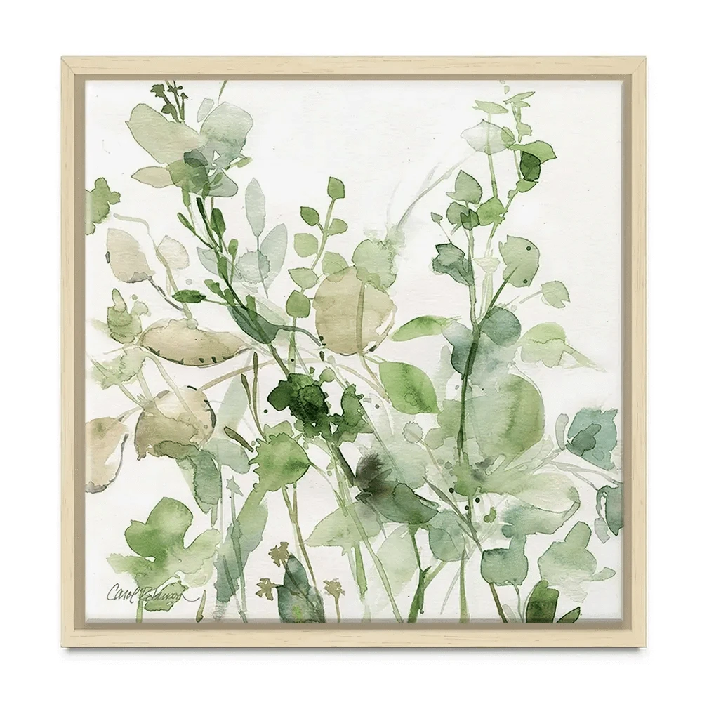 Sage Garden 2 Square Canvas Print Sage Garden 2 Square Canvas Print wall art product Carol Robinson