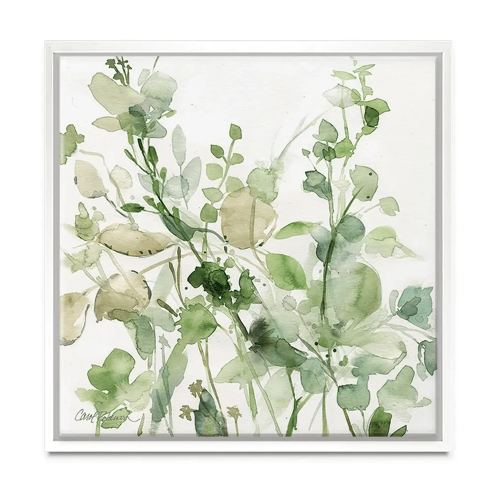 Sage Garden 2 Square Canvas Print Sage Garden 2 Square Canvas Print wall art product Carol Robinson