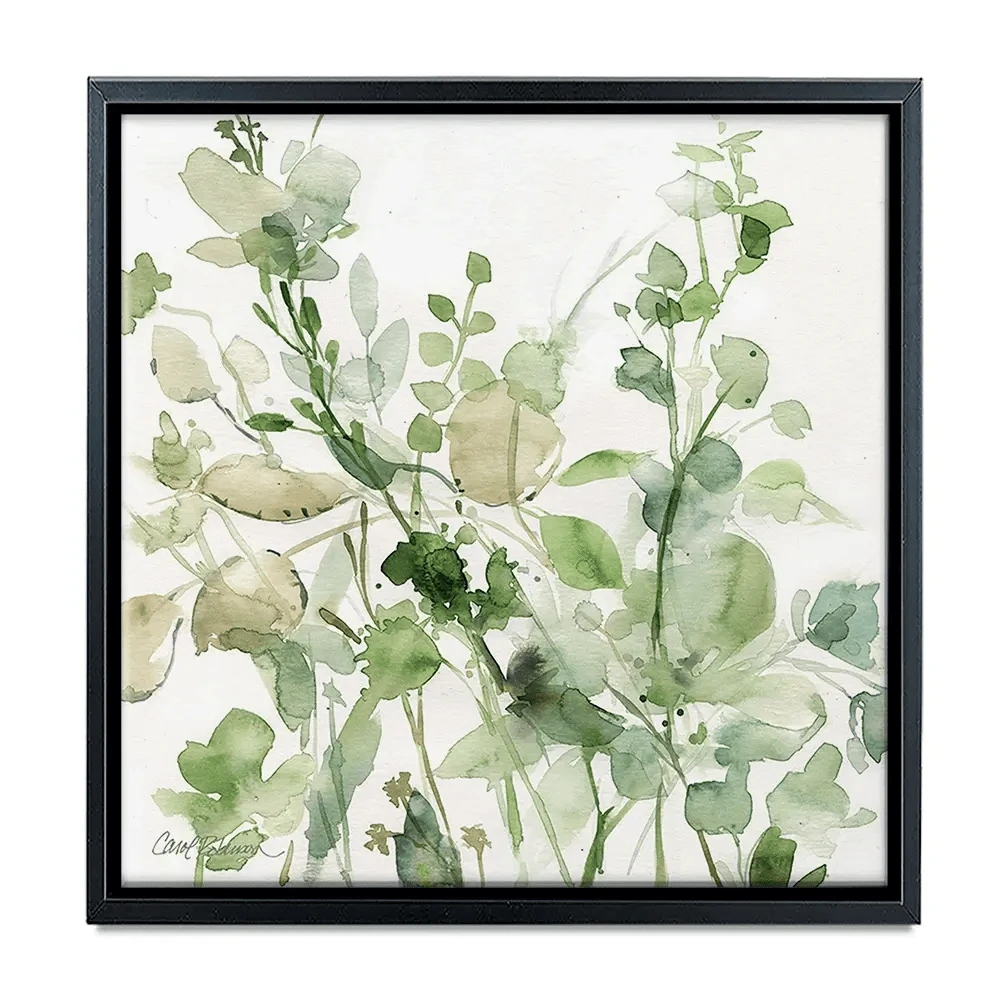 Sage Garden 2 Square Canvas Print Sage Garden 2 Square Canvas Print wall art product Carol Robinson