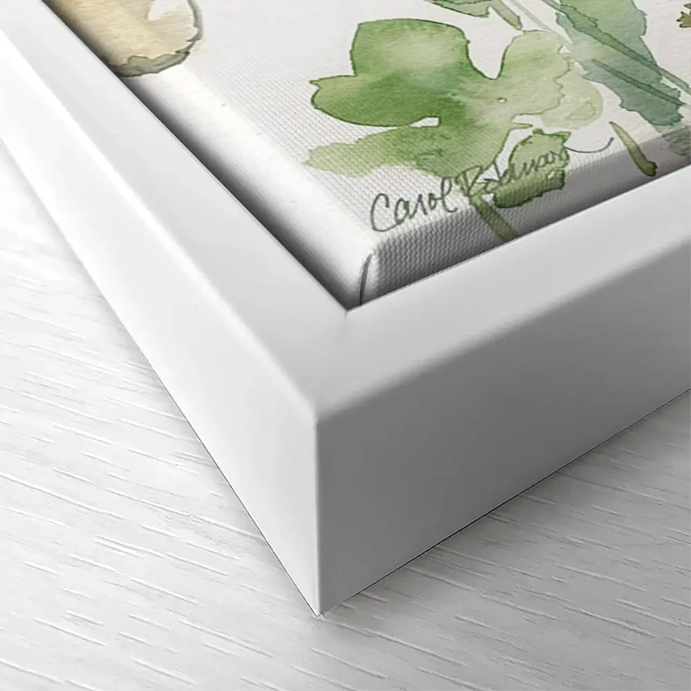 Sage Garden 2 Square Canvas Print Sage Garden 2 Square Canvas Print wall art product Carol Robinson