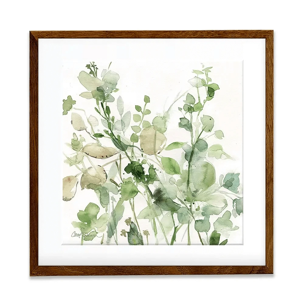 Sage Garden 2 Square Framed Art Print Sage Garden 2 Square Framed Art Print wall art product Carol Robinson