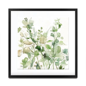 Sage Garden 2 Square Framed Art Print Sage Garden 2 Square Framed Art Print wall art product Carol Robinson