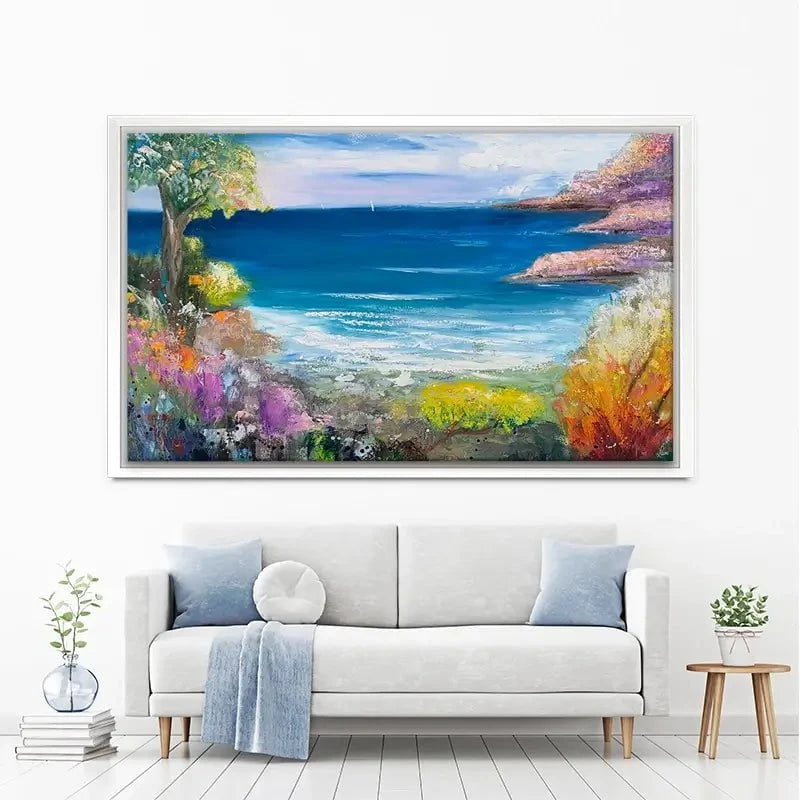 Sail Away Canvas Print Sail Away Canvas Print wall art product Laure Bury