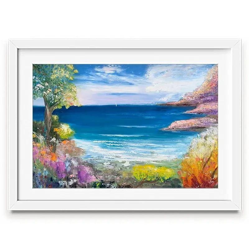 Sail Away Framed Art Print Sail Away Framed Art Print wall art product Laure Bury