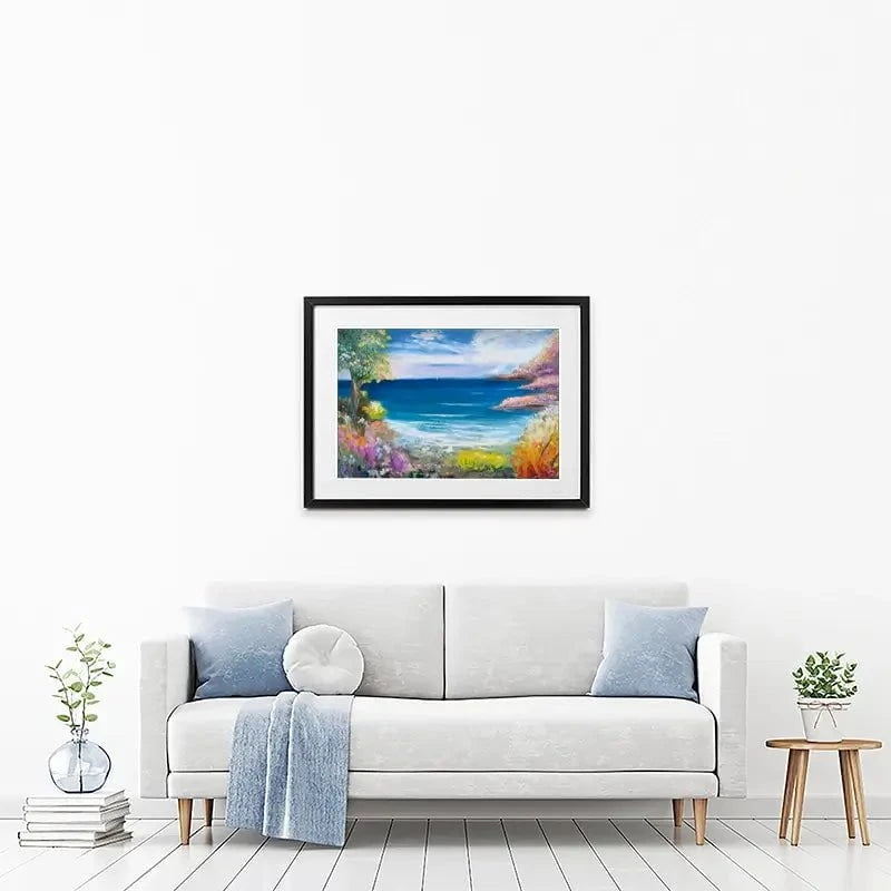 Sail Away Framed Art Print Sail Away Framed Art Print wall art product Laure Bury