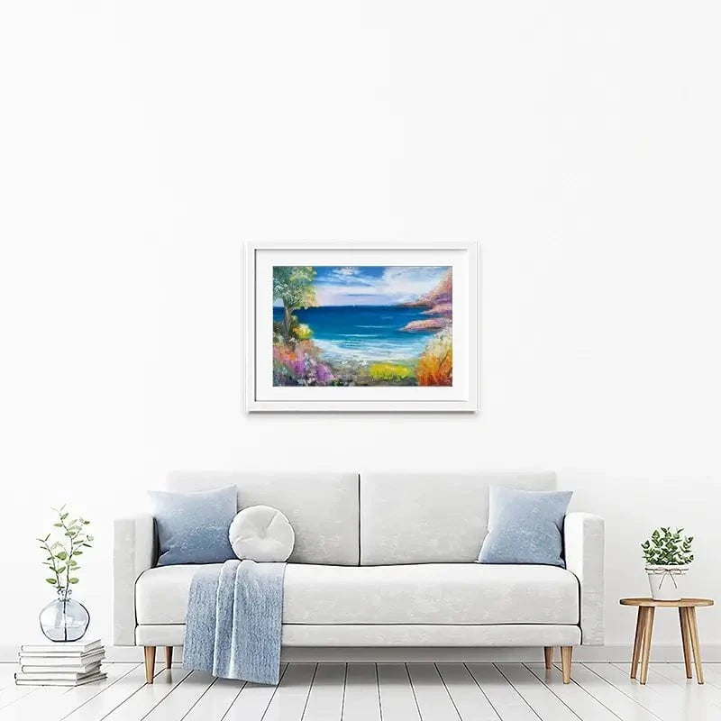Sail Away Framed Art Print Sail Away Framed Art Print wall art product Laure Bury