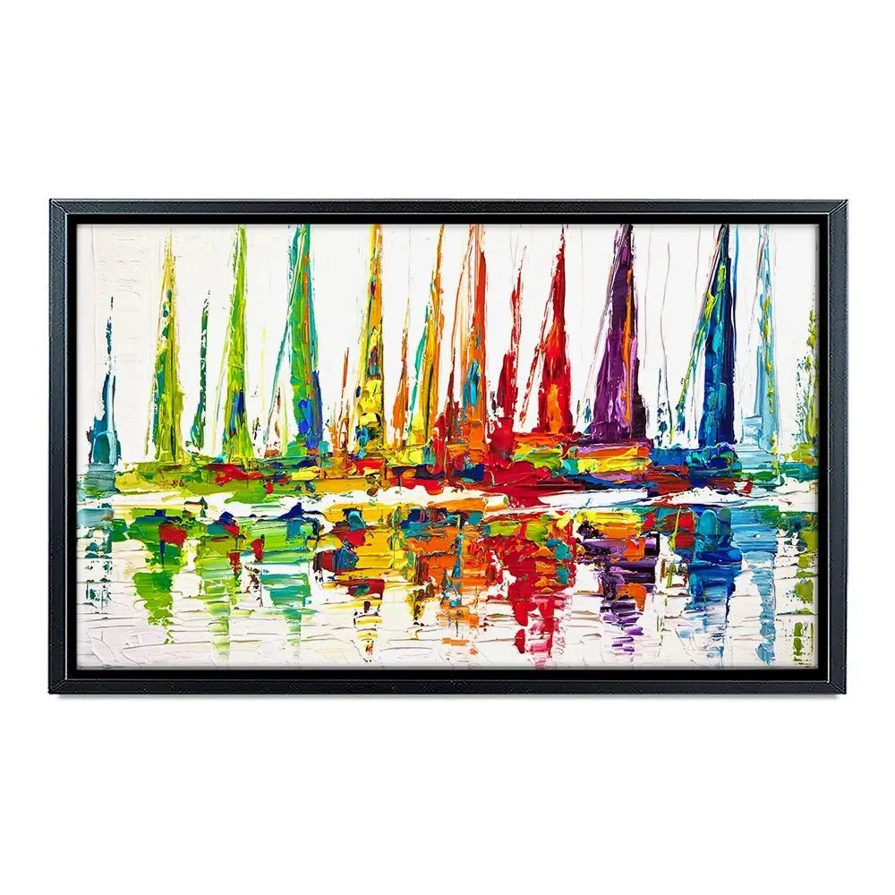 Sail With Me Canvas Print Sail With Me Canvas Print wall art product Osnat Tzadok