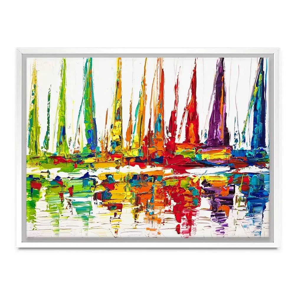 Sail With Me Canvas Print Sail With Me Canvas Print wall art product Osnat Tzadok