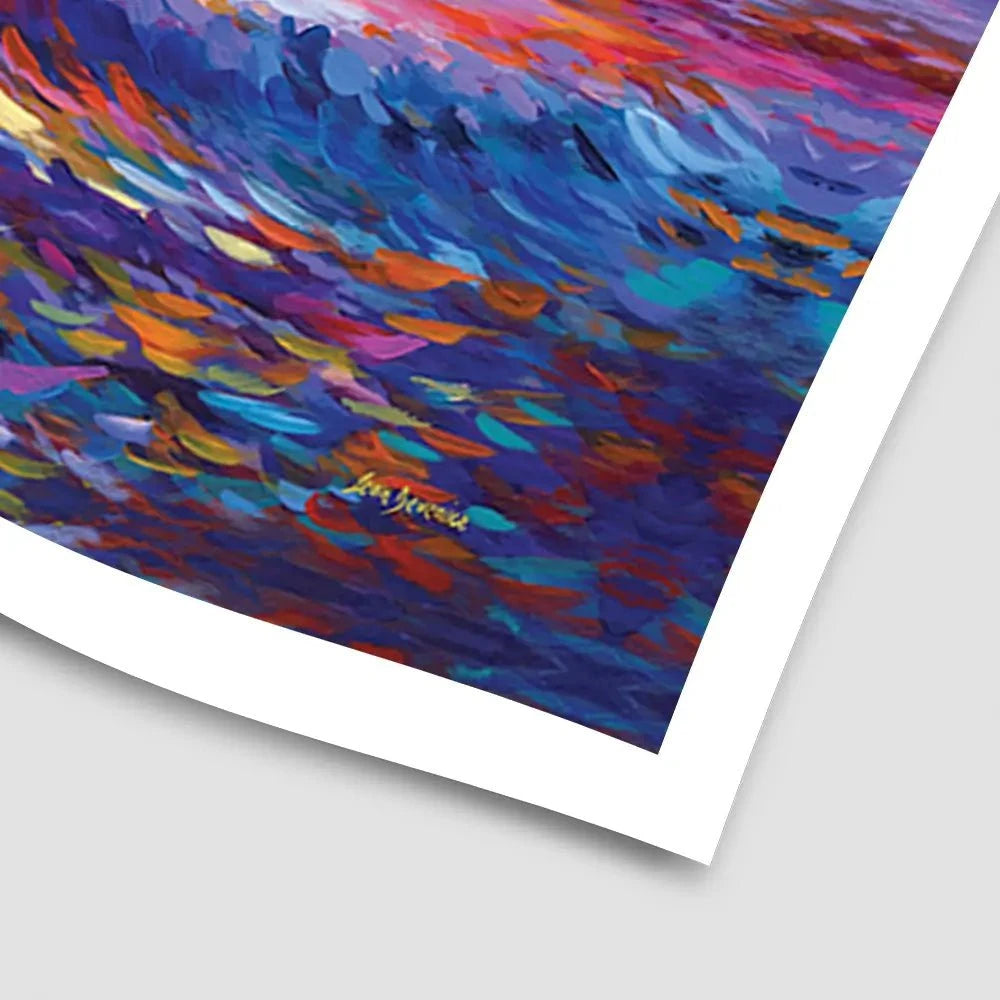 Sailboat Sunset Art Print Sailboat Sunset Art Print wall art product Leon Devenice