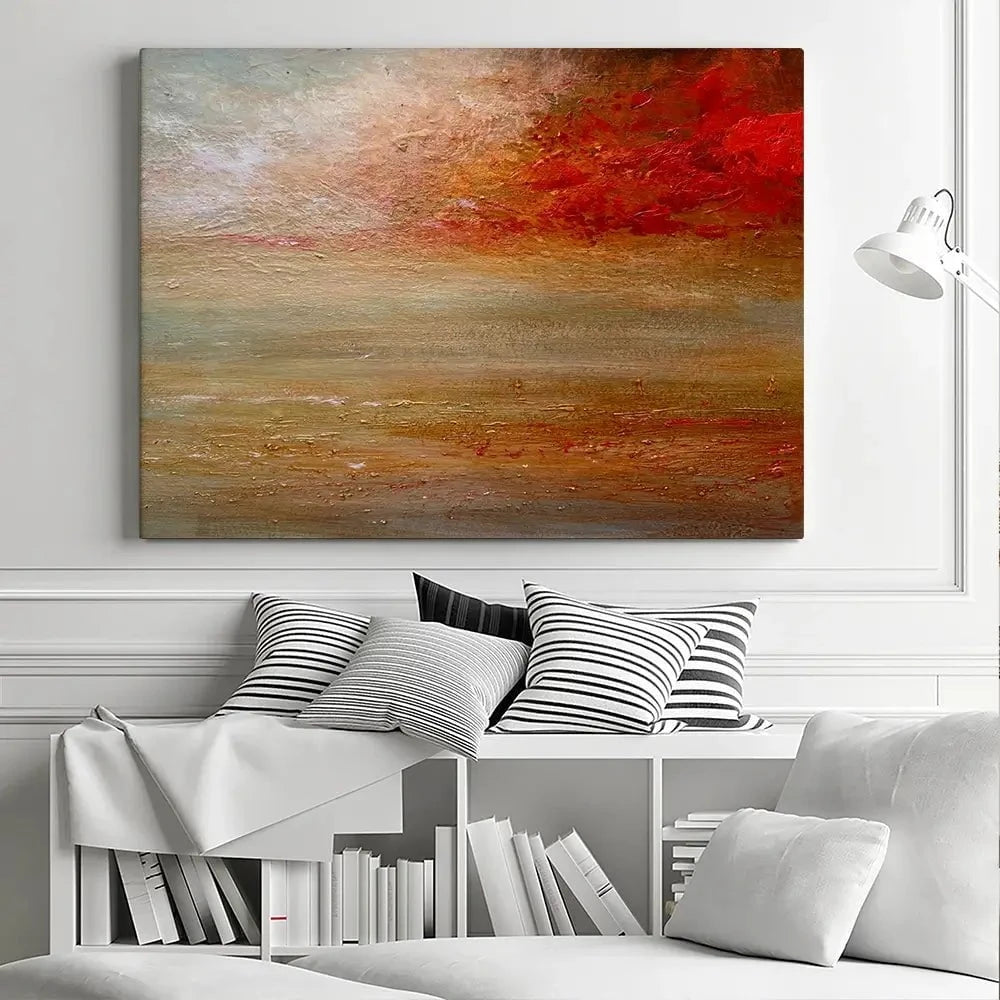 Sailing Beneath A Red Sky Canvas Print Sailing Beneath A Red Sky Canvas Print wall art product Craig Askew