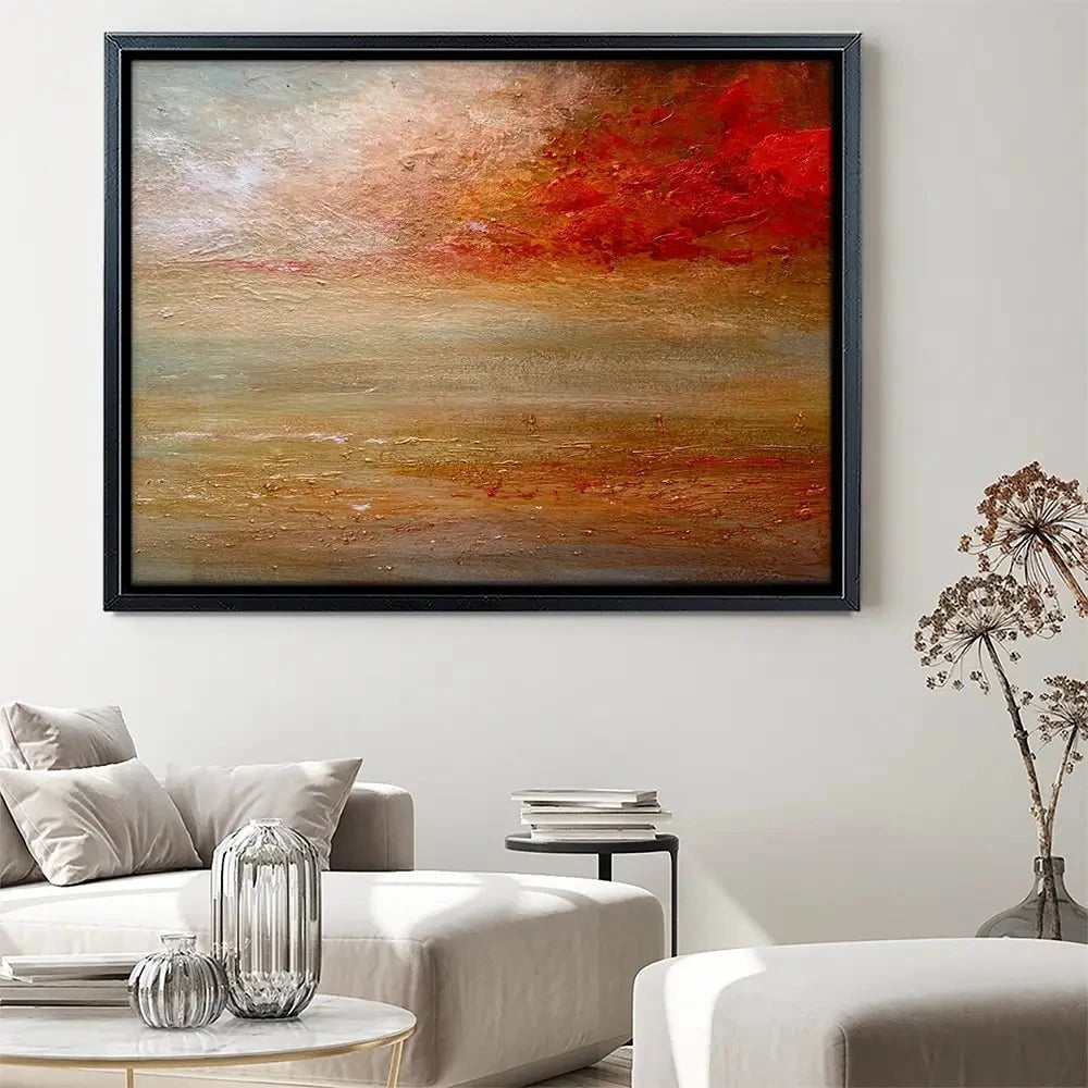 Sailing Beneath A Red Sky Canvas Print Sailing Beneath A Red Sky Canvas Print wall art product Craig Askew