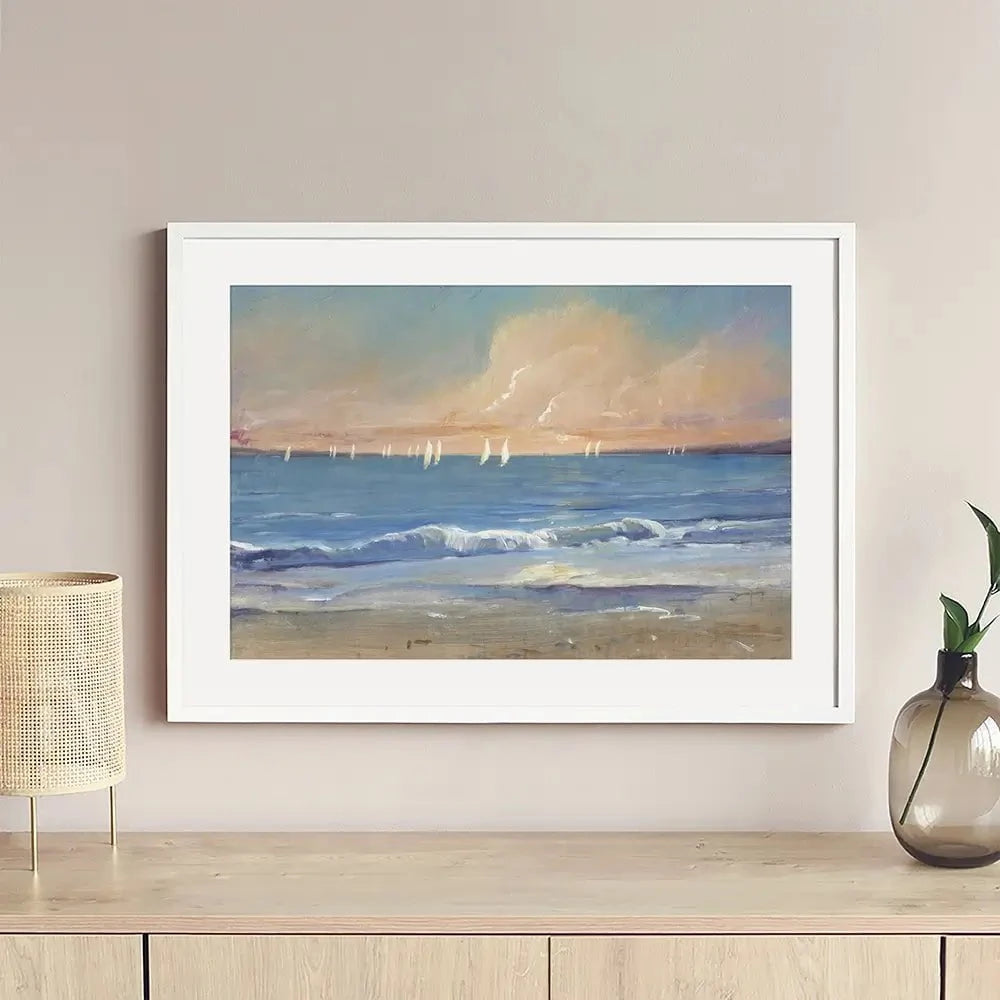Sailing Breeze Framed Art Print Sailing Breeze Framed Art Print wall art product Tim O'Toole