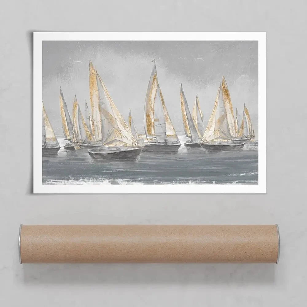Sailing Horizon Art Print Sailing Horizon Art Print wall art product Studio W