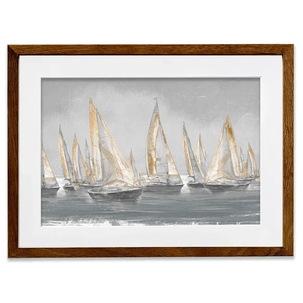 Sailing Horizon Framed Art Print Sailing Horizon Framed Art Print wall art product Studio W