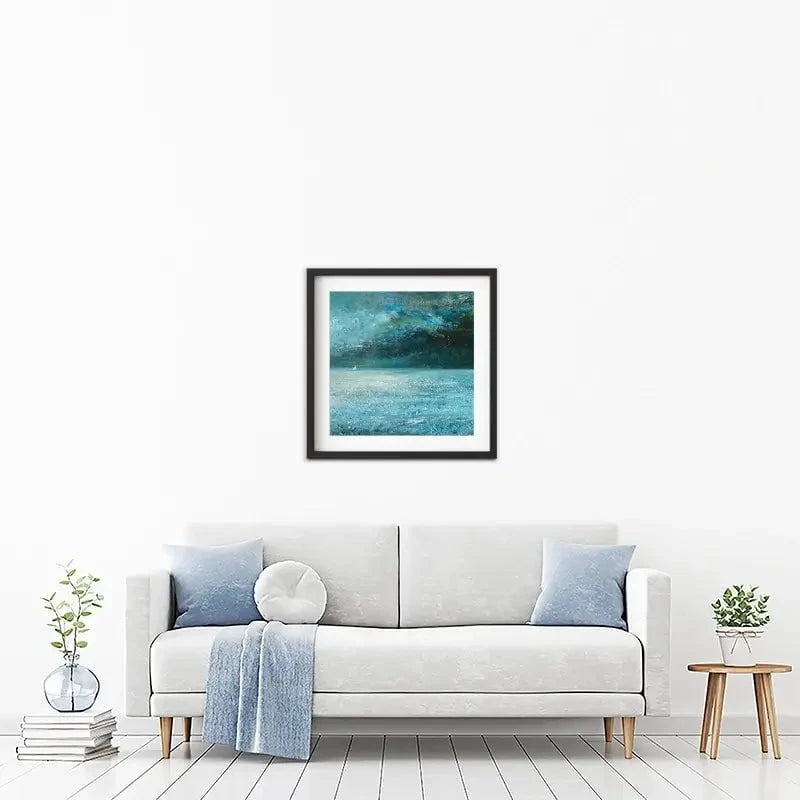 Sailing Into Darkness Framed Art Print Sailing Into Darkness Framed Art Print wall art product Craig Askew