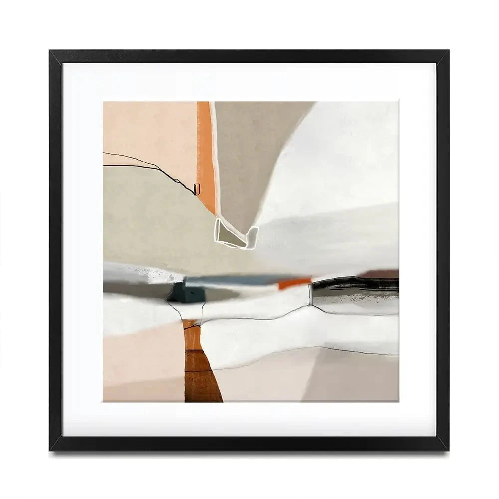 Sailing Solo Square Framed Art Print Sailing Solo Square Framed Art Print wall art product Roberto Moro