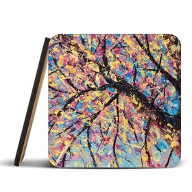 Sakura In Bloom Coaster Set Sakura In Bloom Coaster Set wall art product Valery Rybakow / Shutterstock