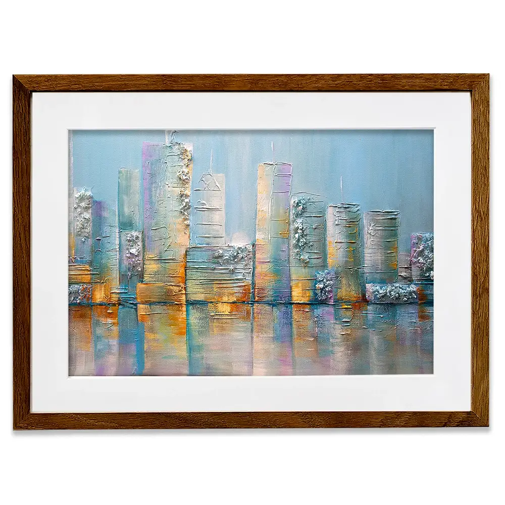 Salt City Framed Art Print Salt City Framed Art Print wall art product Osnat Tzadok