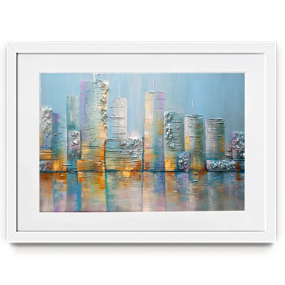 Salt City Framed Art Print Salt City Framed Art Print wall art product Osnat Tzadok