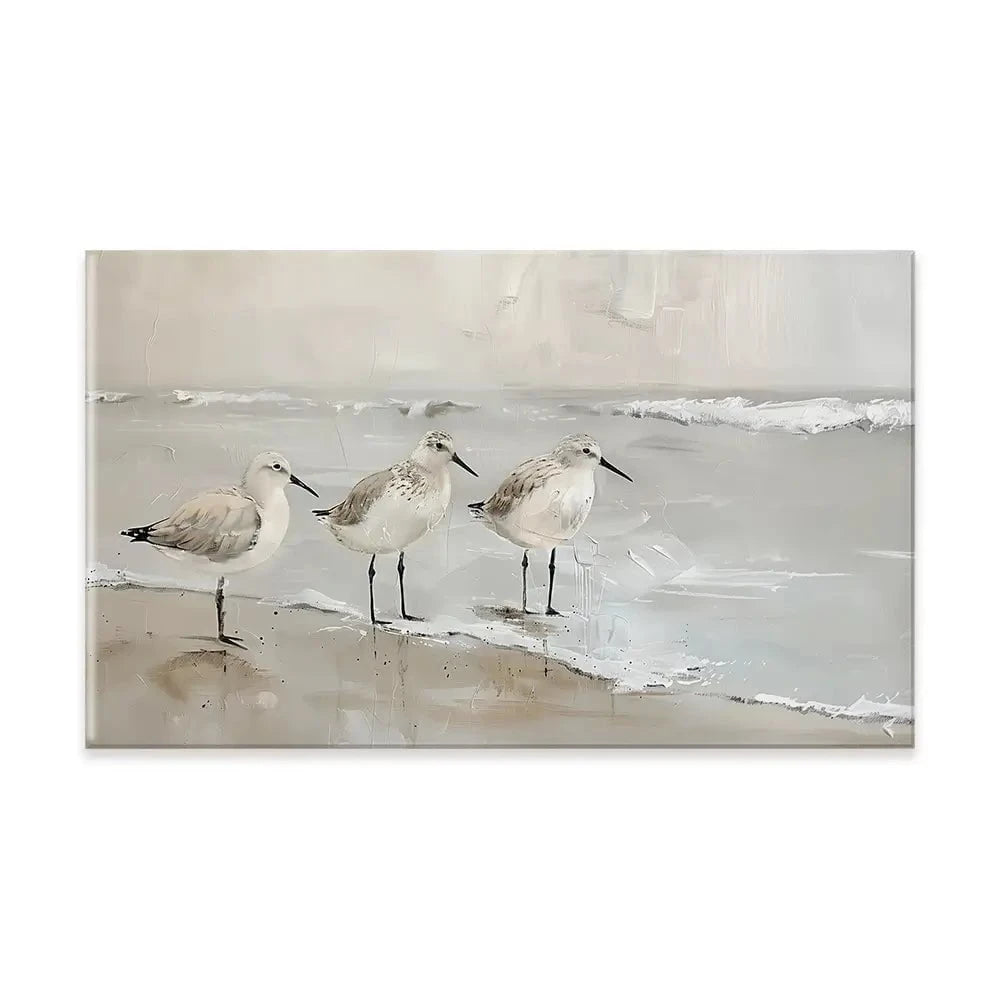 Sandpiper Beach Canvas Print Sandpiper Beach Canvas Print wall art product Arlington Prints - Independent