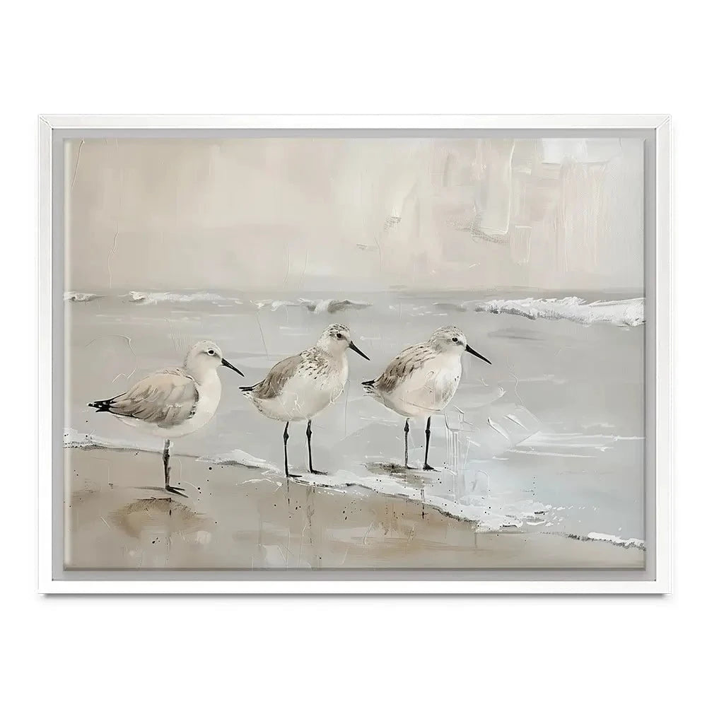 Sandpiper Beach Canvas Print Sandpiper Beach Canvas Print wall art product Arlington Prints - Independent