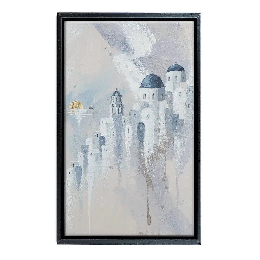 Santorini Paradise Canvas Print Santorini Paradise Canvas Print wall art product Isabella Karolewicz