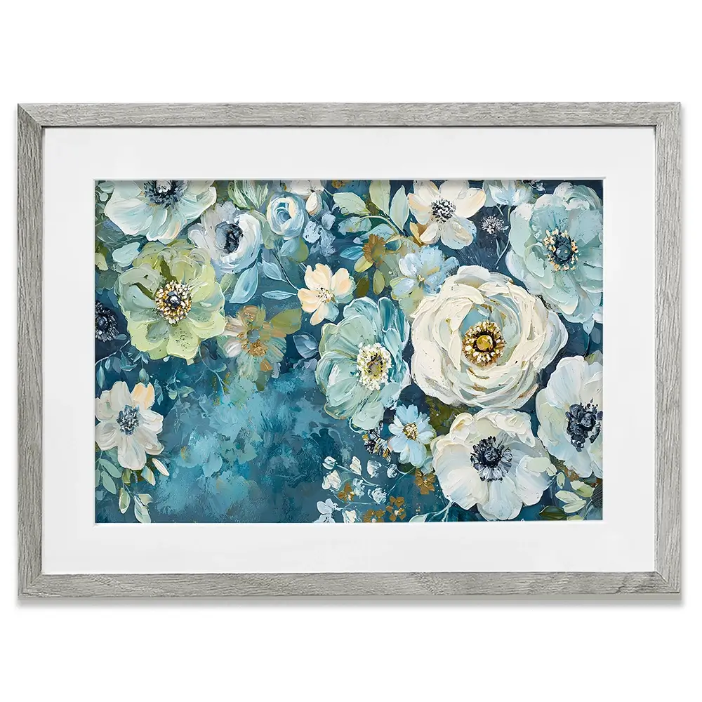 Sapphire Moments Framed Art Print Sapphire Moments Framed Art Print wall art product Franklyn Gregory - Independent