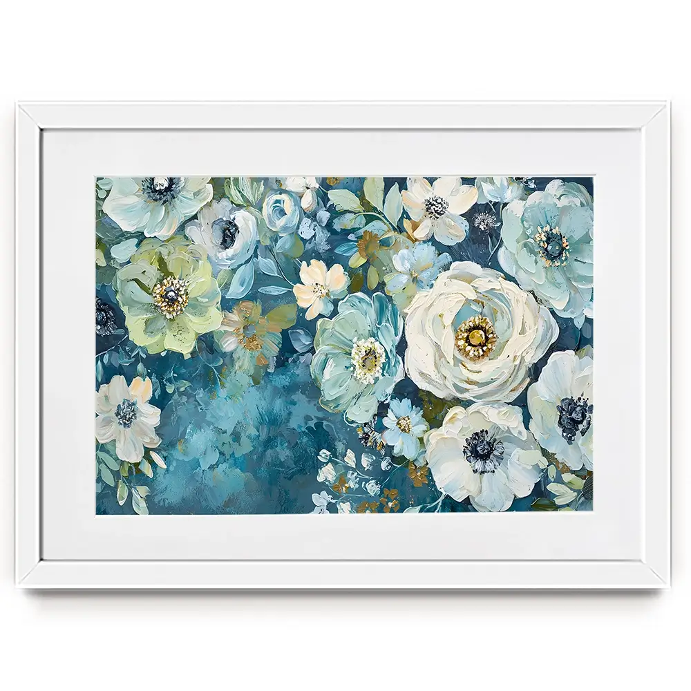 Sapphire Moments Framed Art Print Sapphire Moments Framed Art Print wall art product Franklyn Gregory - Independent