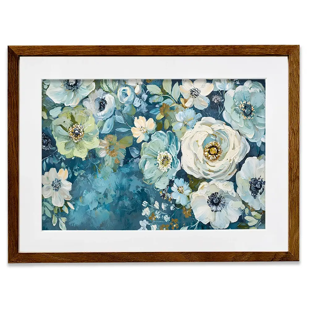 Sapphire Moments Framed Art Print Sapphire Moments Framed Art Print wall art product Franklyn Gregory - Independent