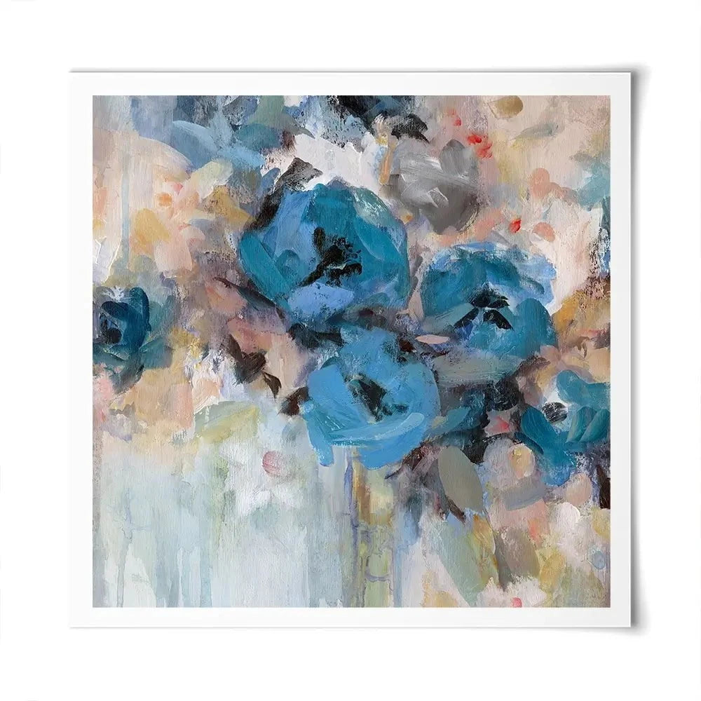 Saturated Garden Square Art Print Saturated Garden Square Art Print wall art product Carol Robinson