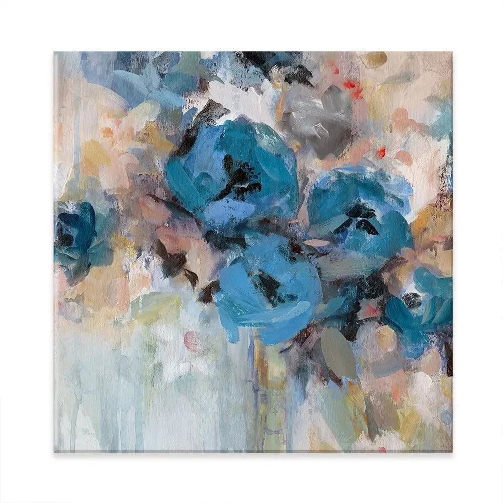 Saturated Garden Square Canvas Print Saturated Garden Square Canvas Print wall art product Carol Robinson