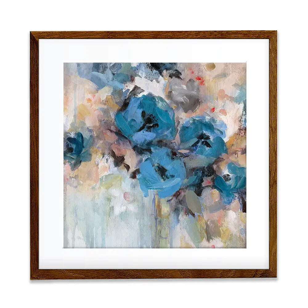 Saturated Garden Square Framed Art Print Saturated Garden Square Framed Art Print wall art product Carol Robinson