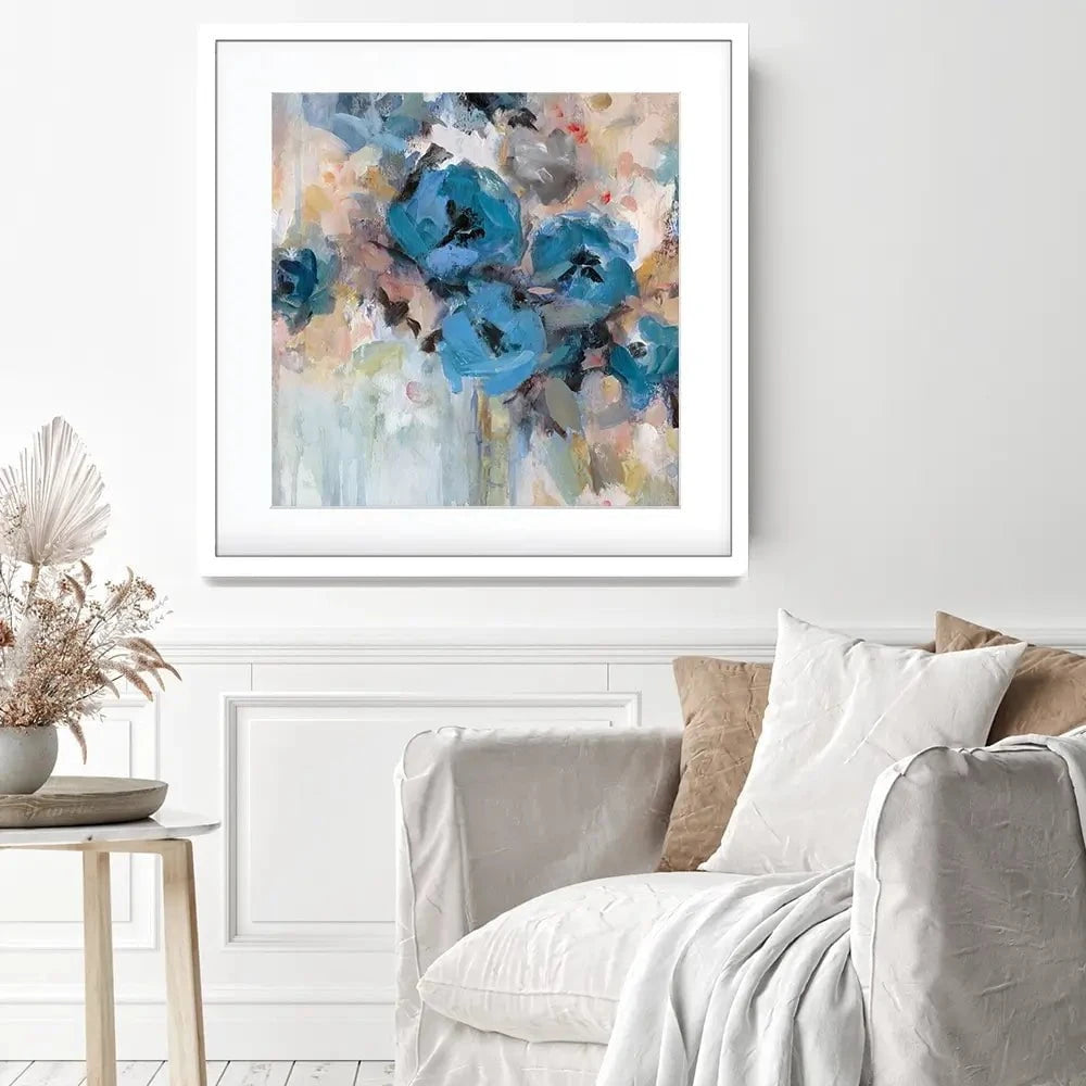 Saturated Garden Square Framed Art Print Saturated Garden Square Framed Art Print wall art product Carol Robinson