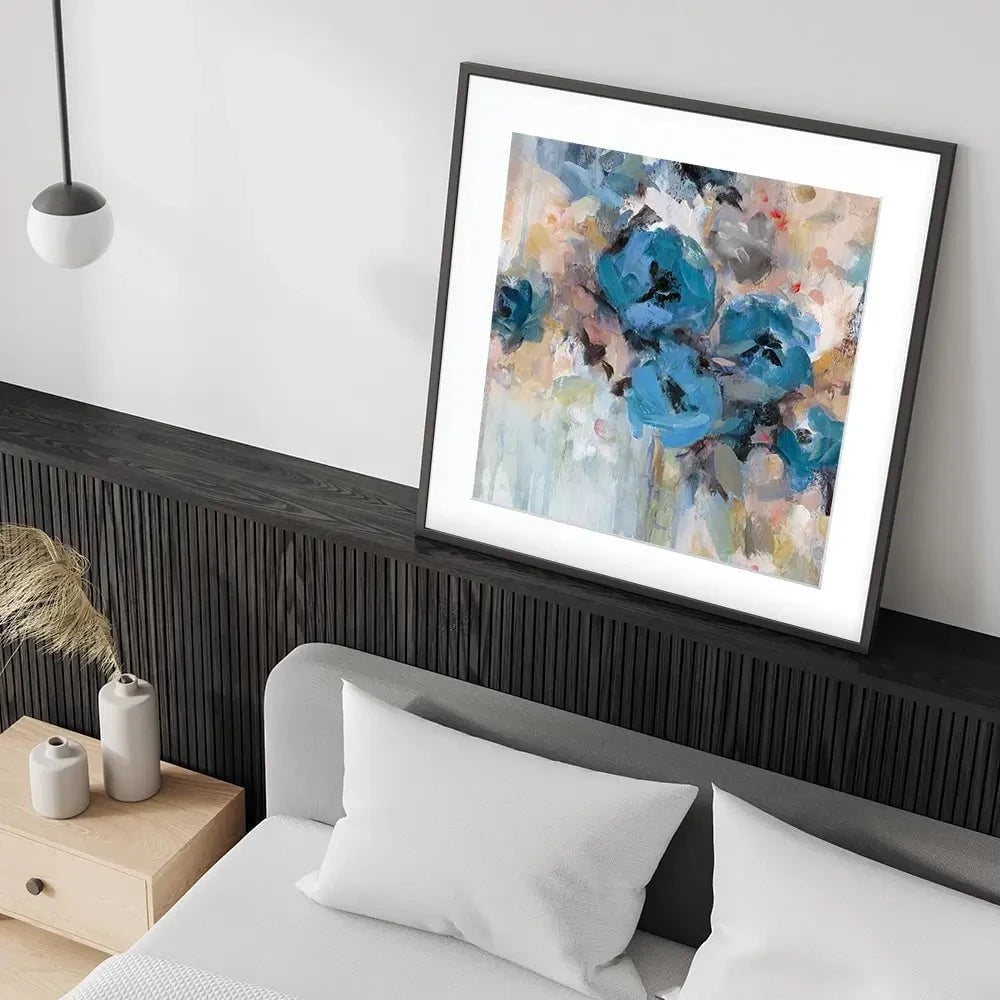 Saturated Garden Square Framed Art Print Saturated Garden Square Framed Art Print wall art product Carol Robinson