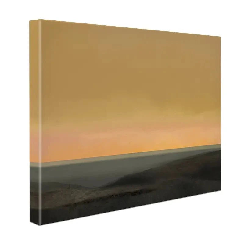 Scandinavian Sunset Canvas Print Scandinavian Sunset Canvas Print wall art product Roberto Moro