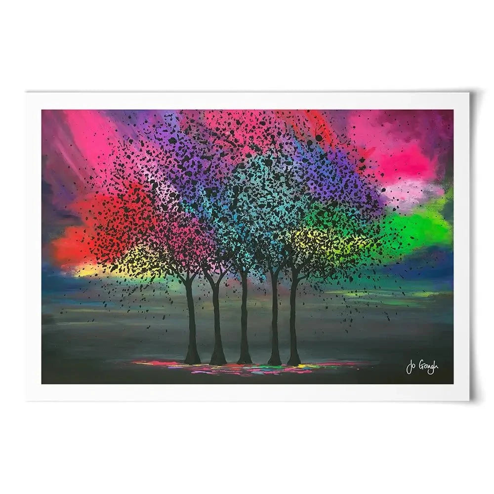 Scarlet Love Art Print Scarlet Love Art Print wall art product Jo Gough