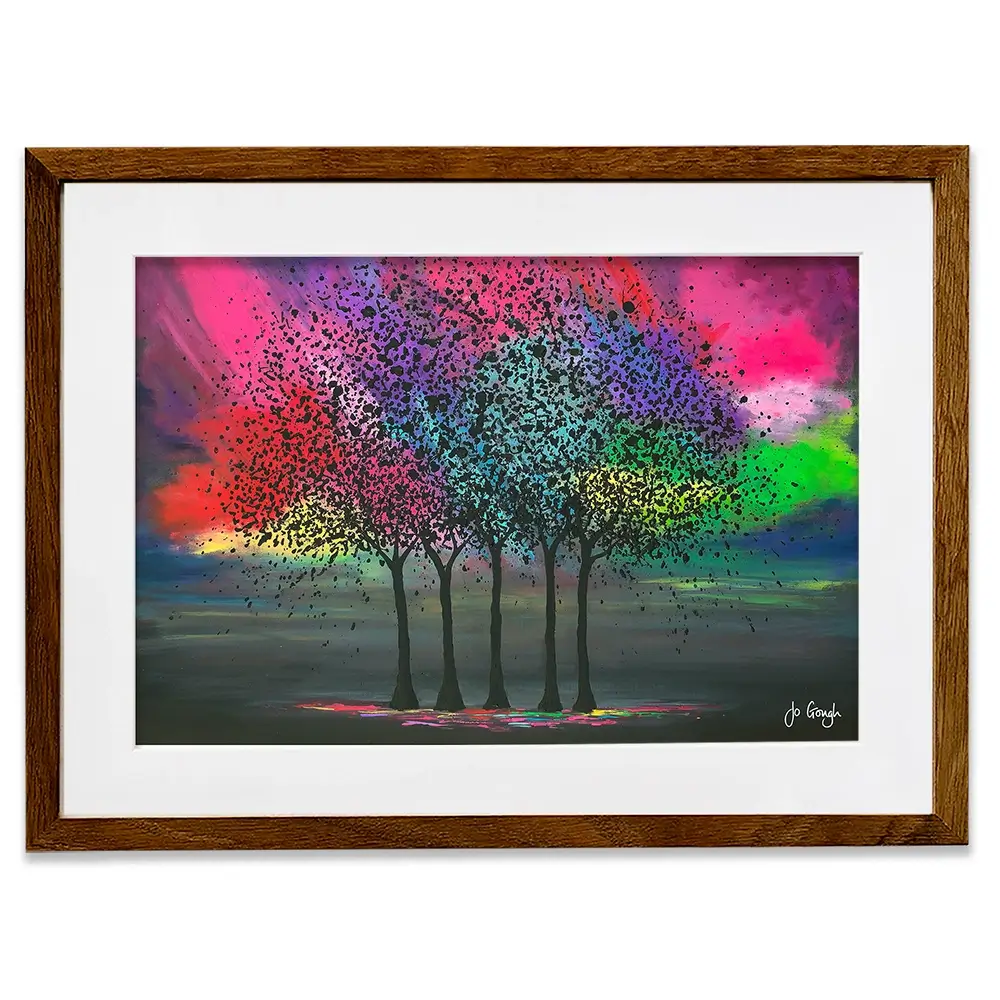 Scarlet Love Framed Art Print Scarlet Love Framed Art Print wall art product Jo Gough