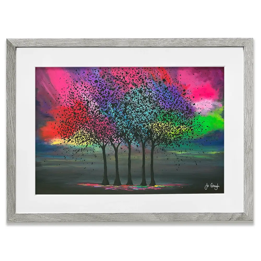 Scarlet Love Framed Art Print Scarlet Love Framed Art Print wall art product Jo Gough