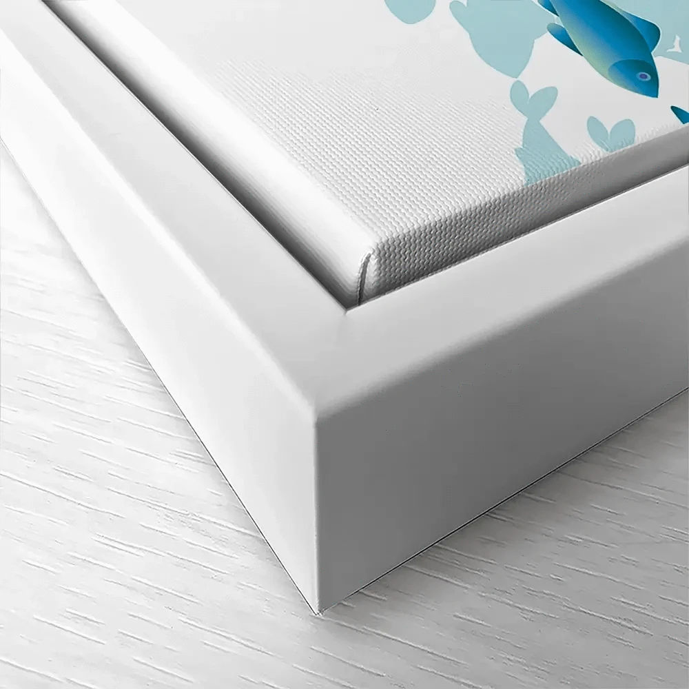 School Of Fish Canvas Print School Of Fish Canvas Print wall art product Galyna_P / Shutterstock