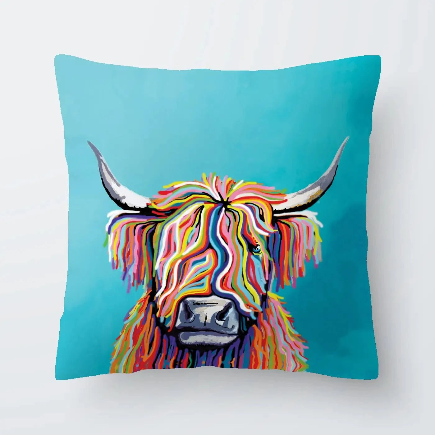 Scottish Cow Cushion Scottish Cow Cushion wall art product Independent