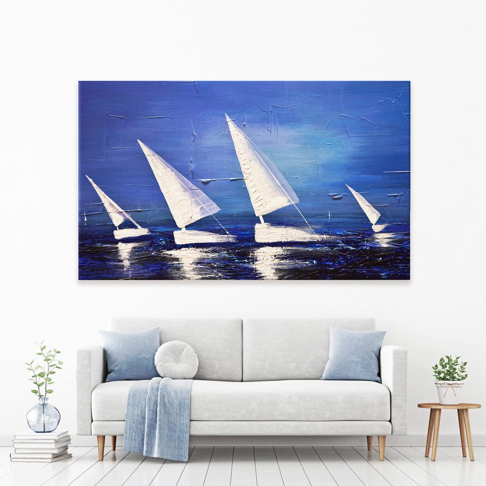 Sea Diamonds Canvas Print wall art product Osnat Tzadok