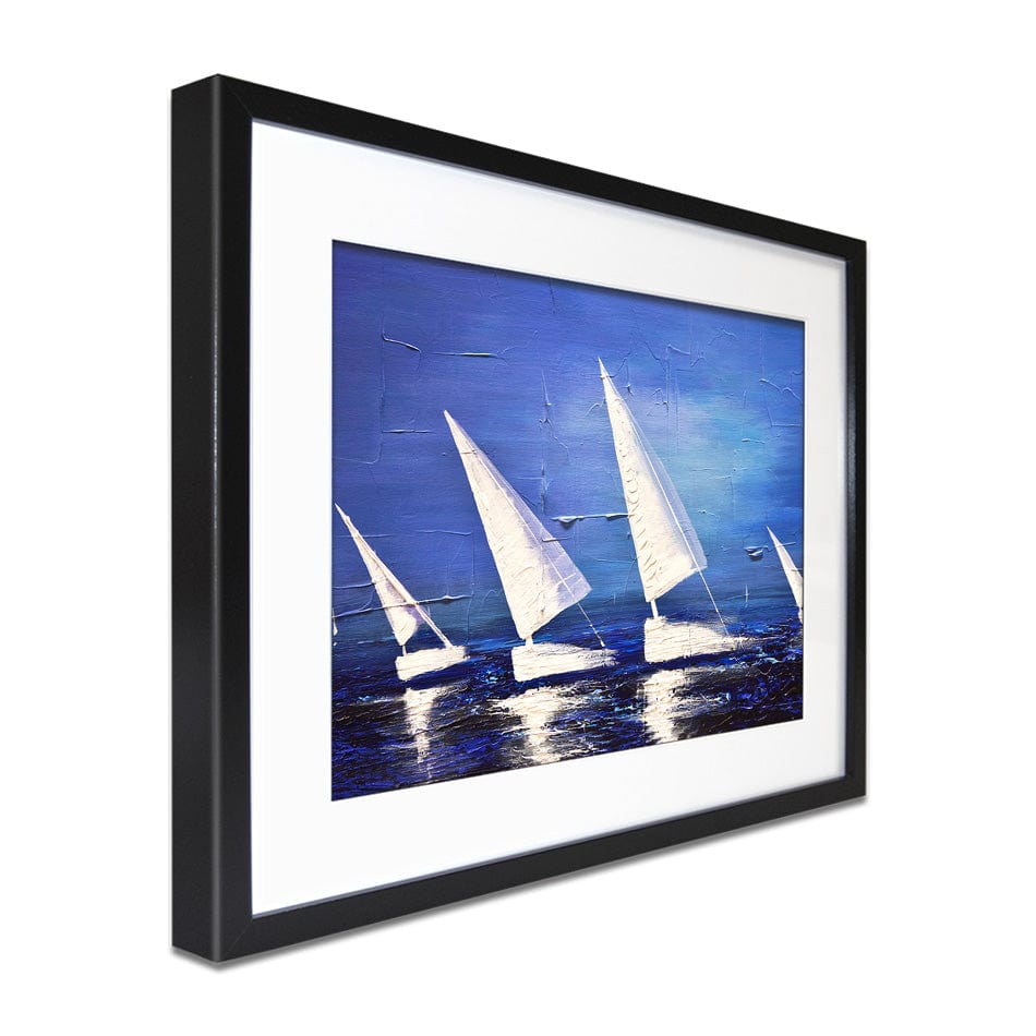 Sea Diamonds Framed Art Print wall art product Osnat Tzadok