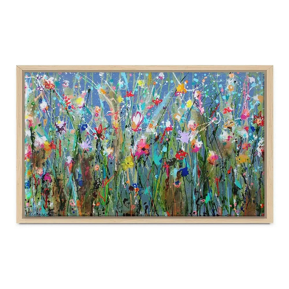 Sea Of Flowers Canvas Print Sea Of Flowers Canvas Print wall art product Studio Paint-Ing