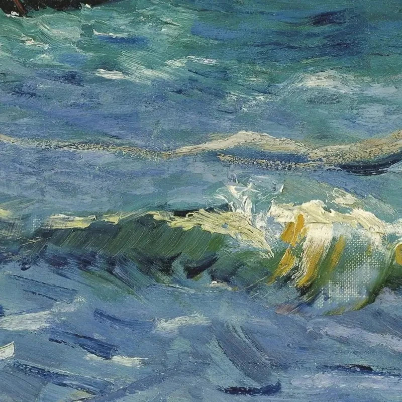 Seascape Near Les Saintes-Maries-De-La-Mer Art Print Seascape Near Les Saintes-Maries-De-La-Mer Art Print wall art product Vincent Van Gogh