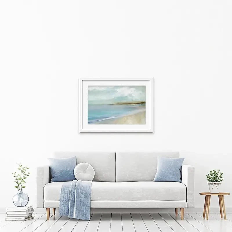 Secluded Beach Framed Art Print Secluded Beach Framed Art Print wall art product Carol Robinson