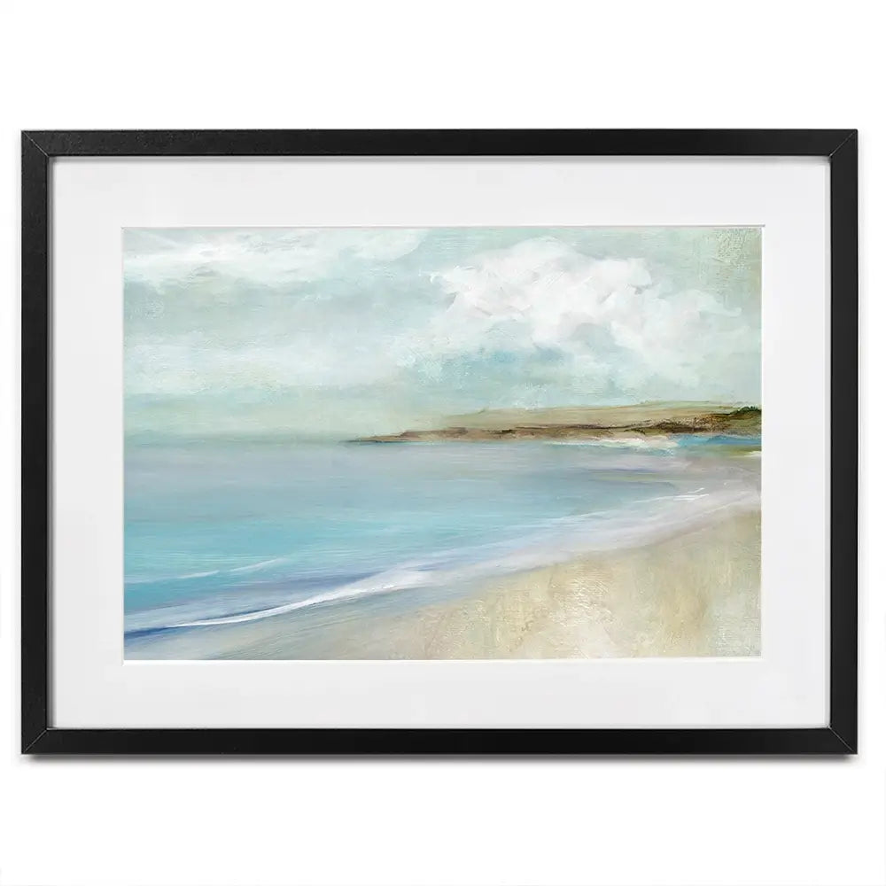 Secluded Beach Framed Art Print Secluded Beach Framed Art Print wall art product Carol Robinson