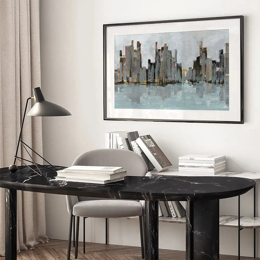 Second City Framed Art Print Second City Framed Art Print wall art product Jarman Fagalde
