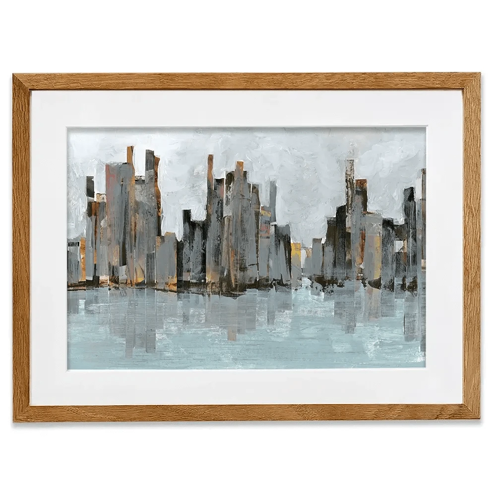 Second City Framed Art Print Second City Framed Art Print wall art product Jarman Fagalde