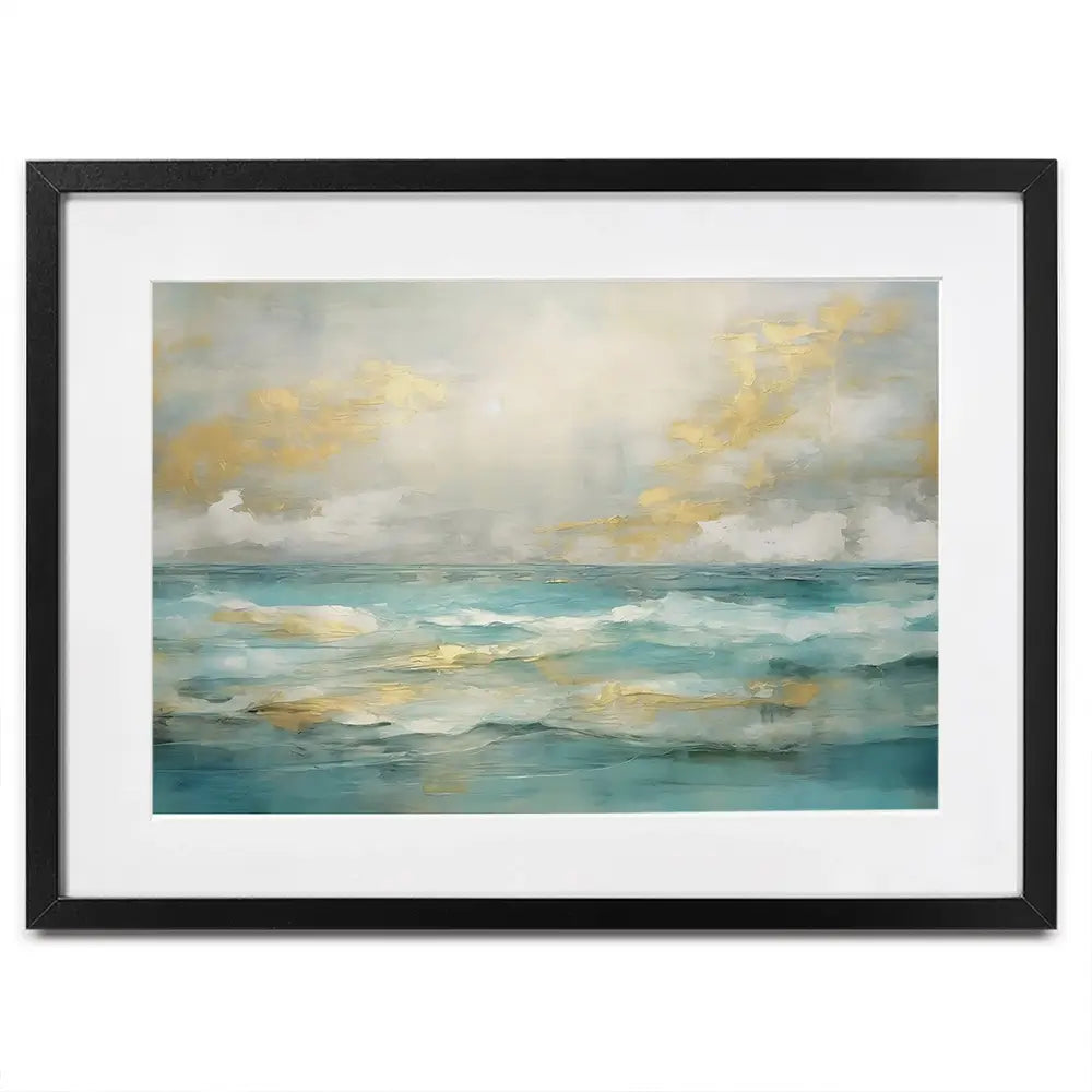 Serene Green Framed Art Print Serene Green Framed Art Print wall art product Art Print Shop